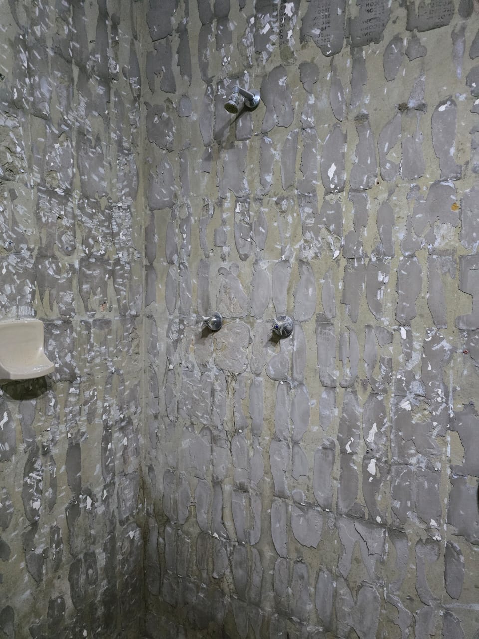 Bathroom work in progress
