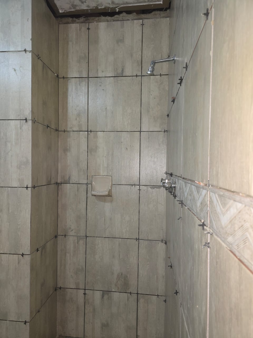 Bathroom work in progress