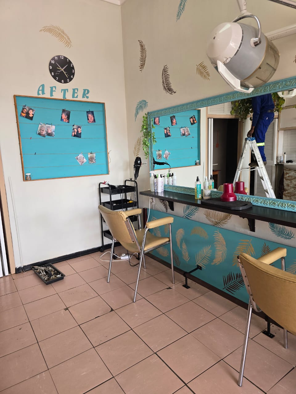 Salon after details