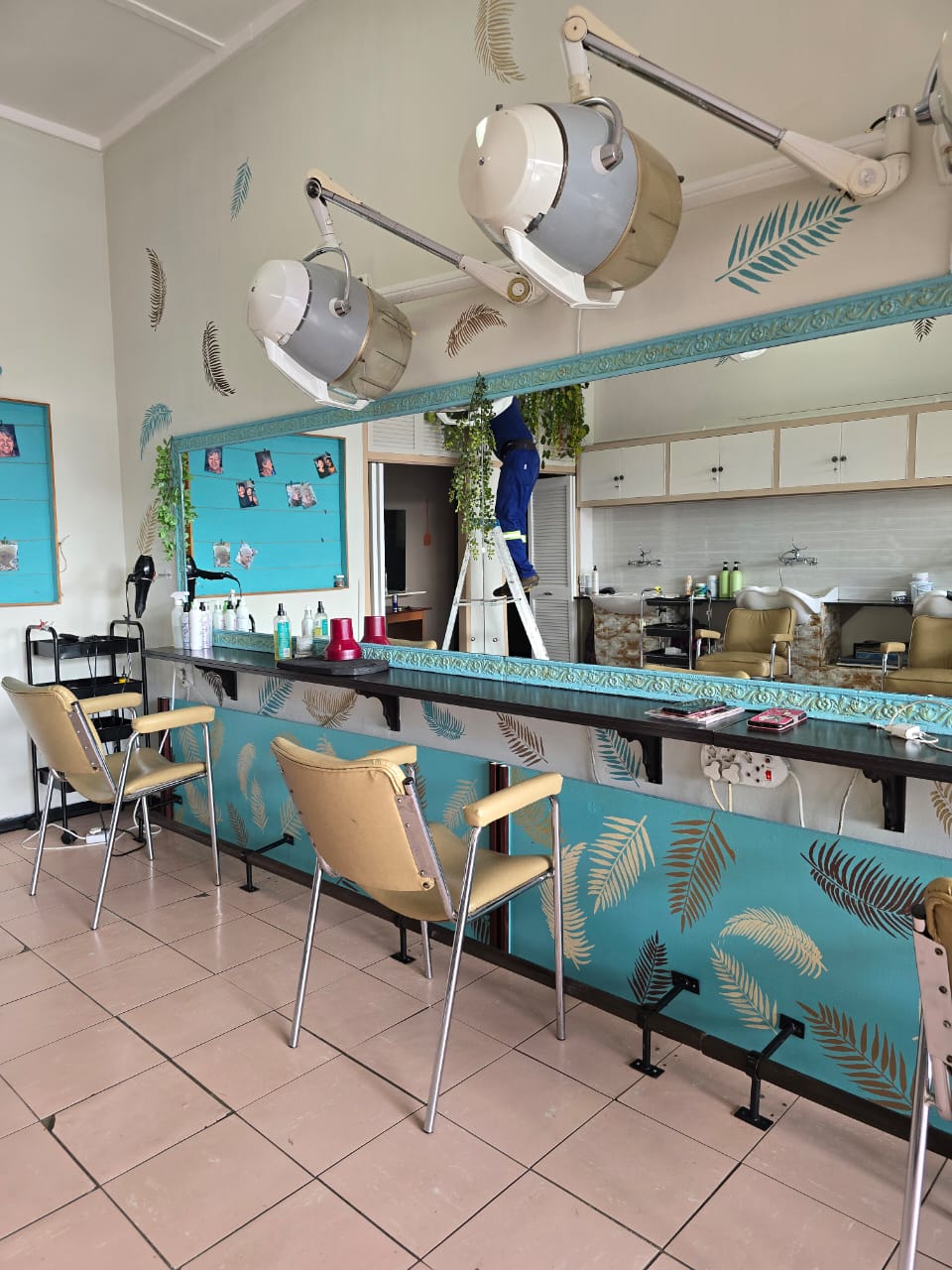 Salon after details