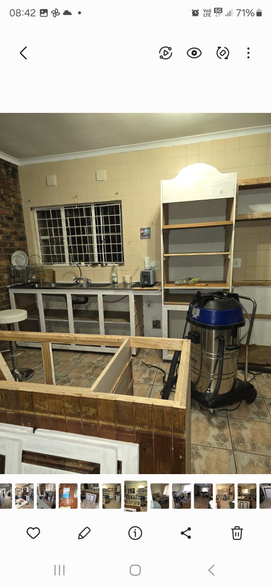 Kitchen Renovation progress photo