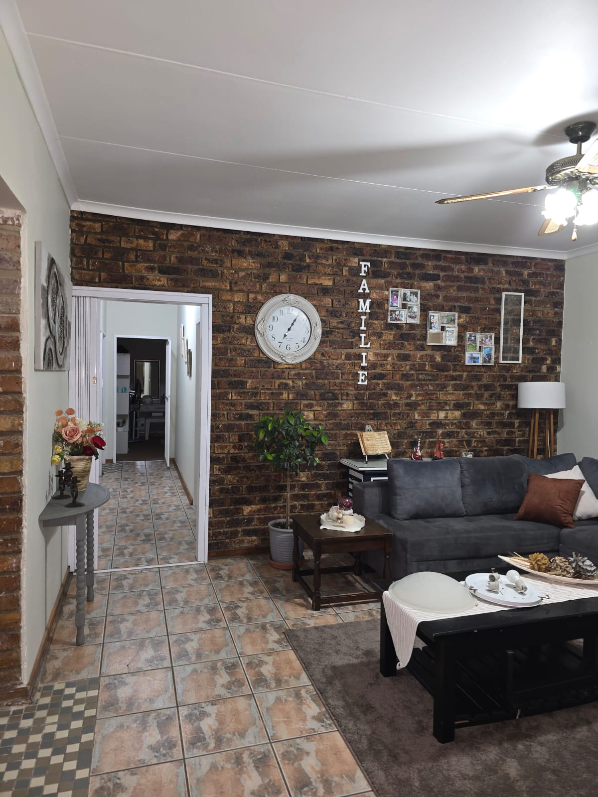 Dining room after