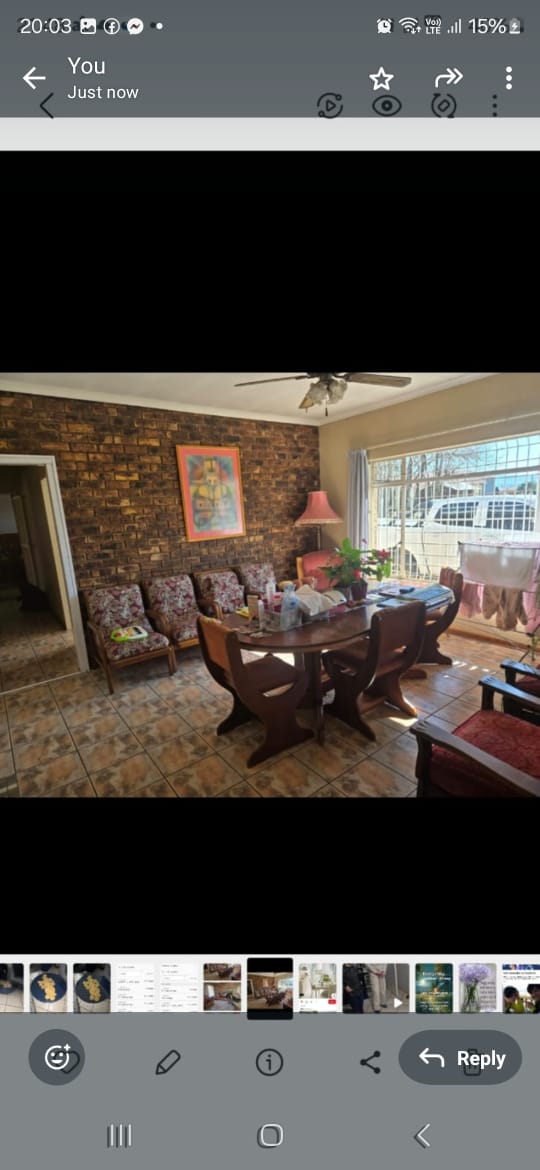 Dining room before